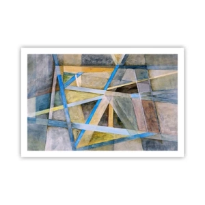 Plakat - Na wprost czy na skos? - 91x61 cm