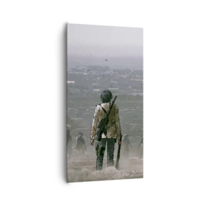 Obraz na płótnie - Ostatni sprawiedliwy? - 65x120 cm