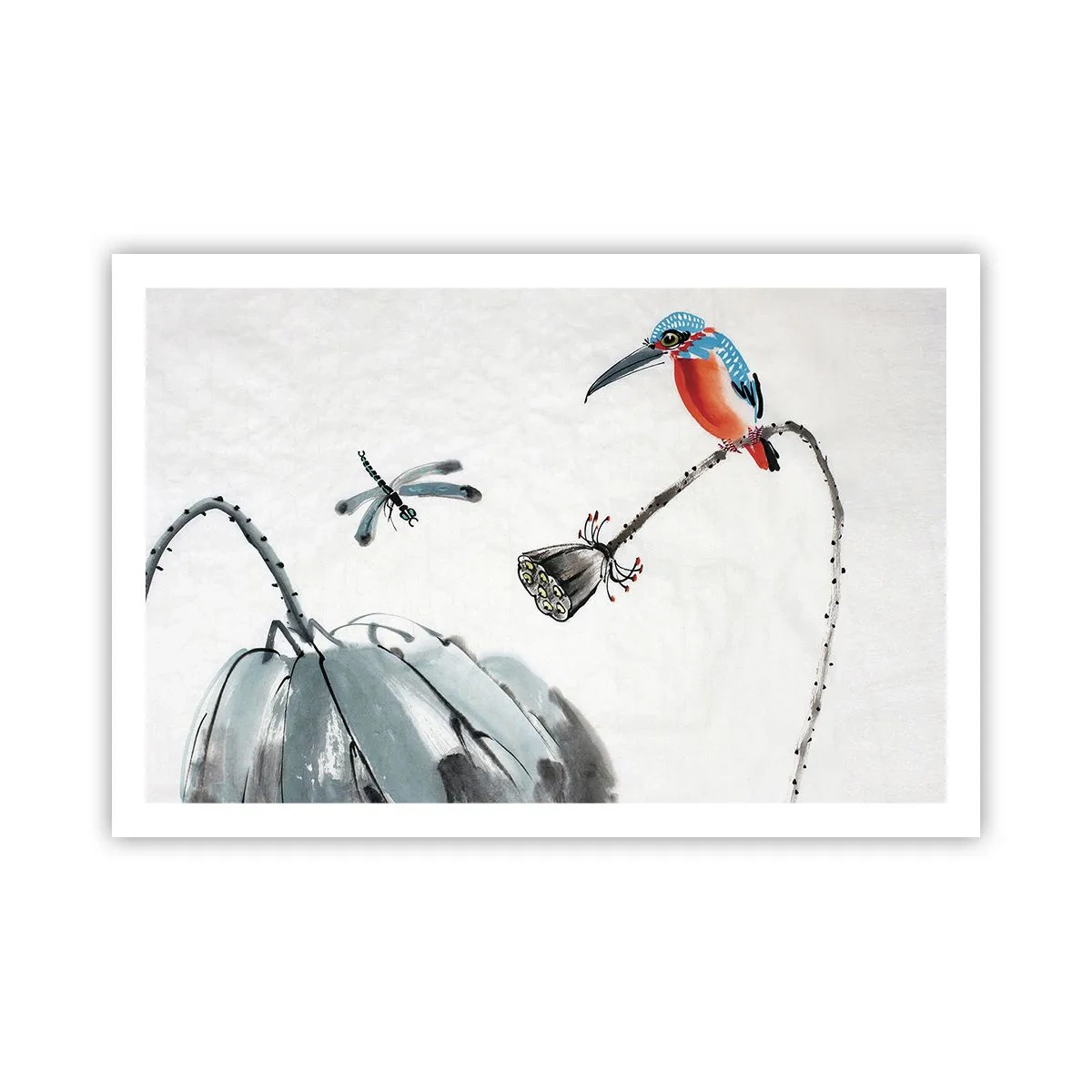 Plakat - Życie łąki - 91x61 cm