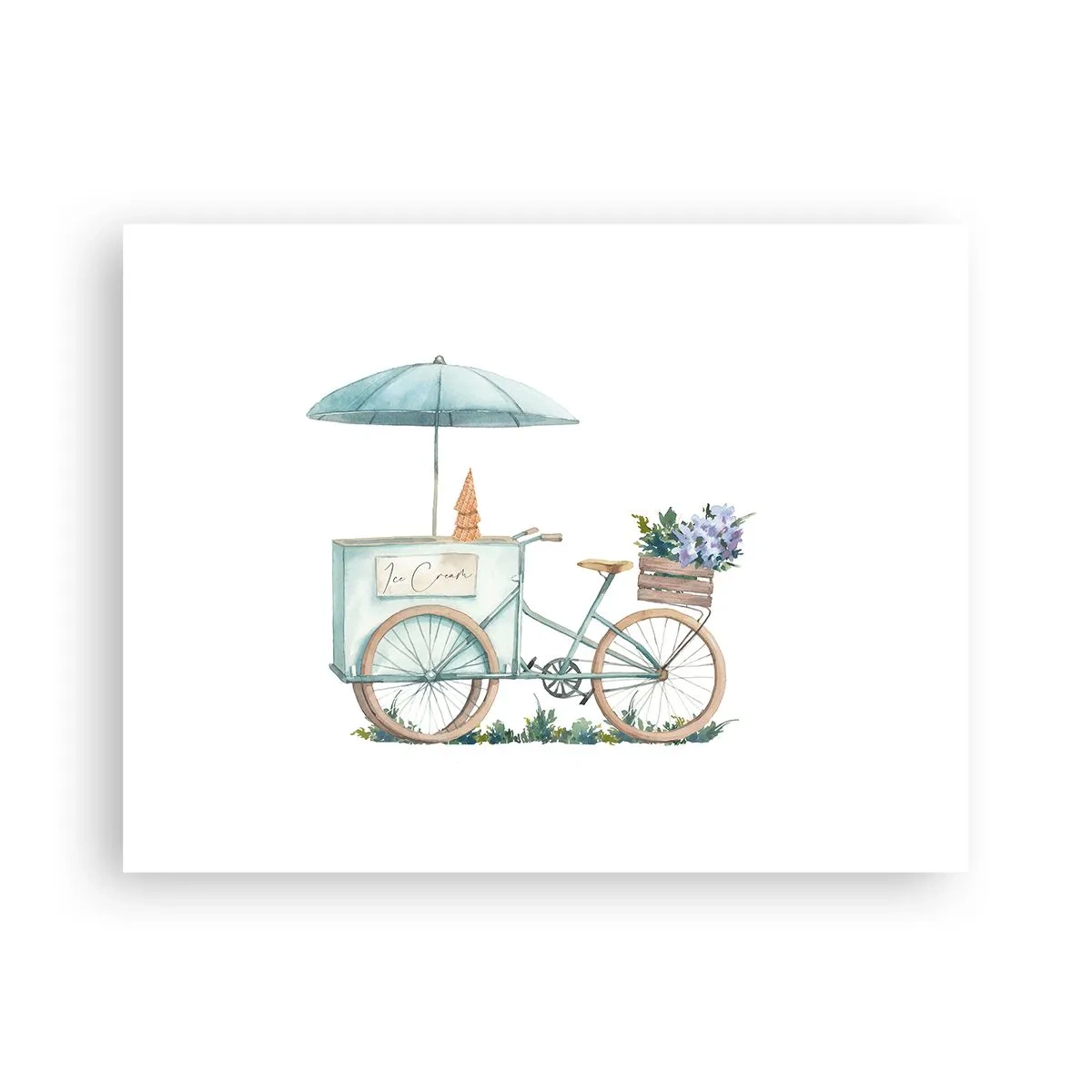 Plakat - Słodkie wspomnienie lata - 40x30 cm