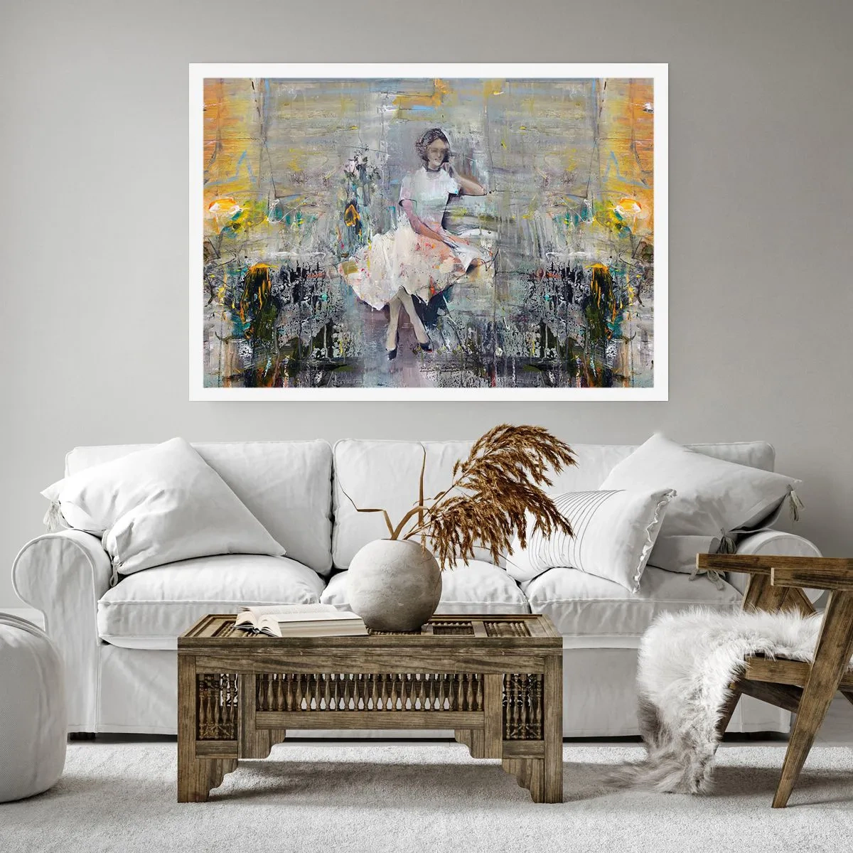 Plakat - Klasyczna i nowoczesna - 50x40 cm