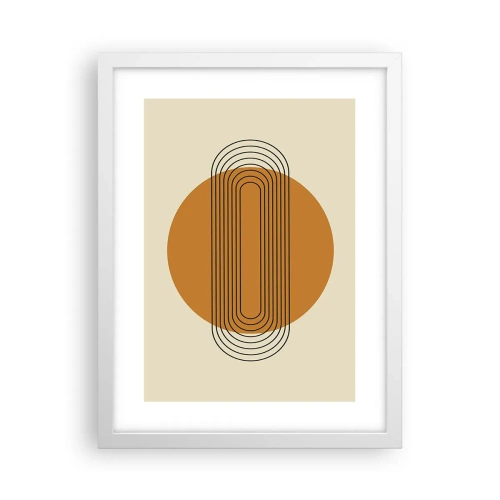 Plakat w białej ramie - Plan doskonały - 30x40 cm