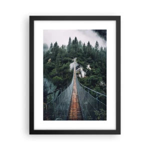 Plakat w czarnej ramie - Tylko dla orłów - 30x40 cm