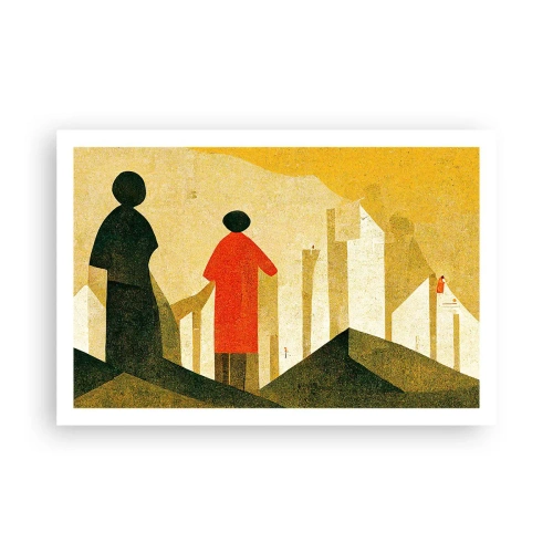 Plakat - Jeszcze daleka droga - 91x61 cm