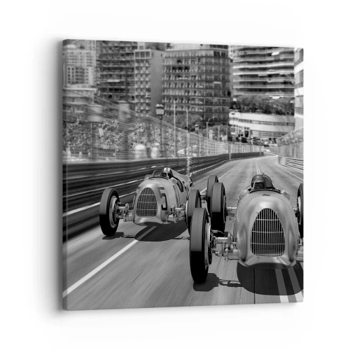 Obraz na płótnie - Dawno temu w Monte Carlo - 40x40 cm