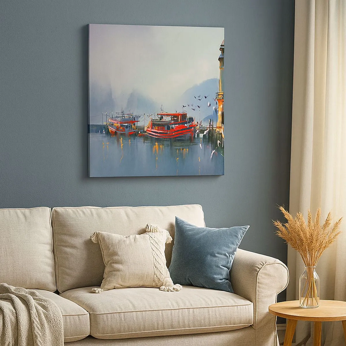 Obraz na płótnie - Na końcu świata - 30x30 cm