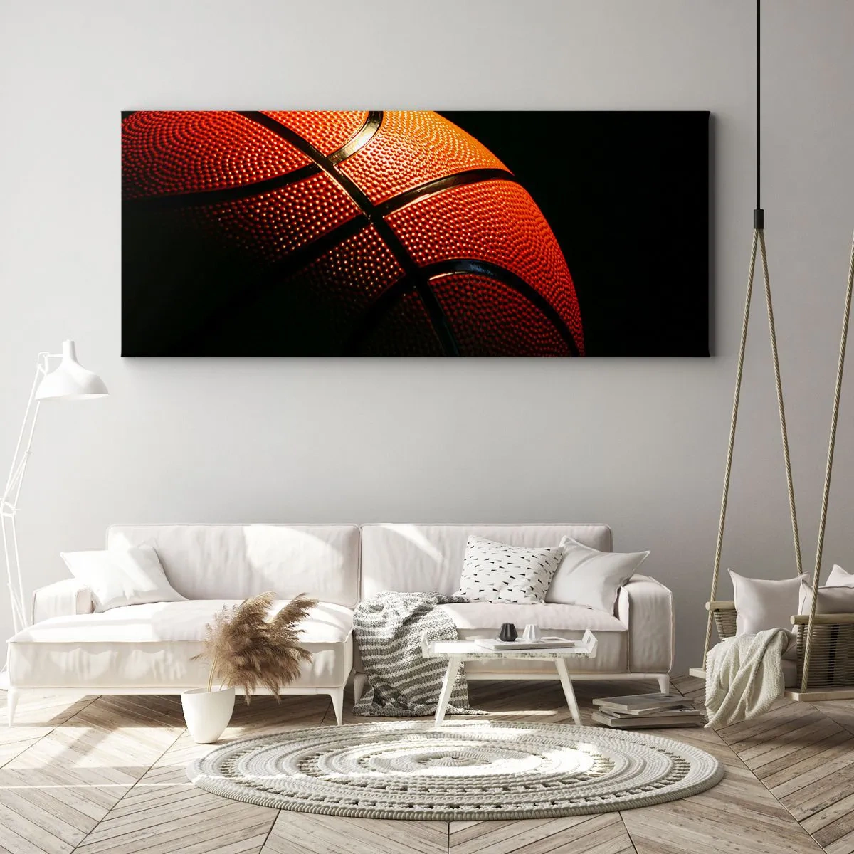 Obraz na płótnie - Piękna jak planeta - 100x40 cm