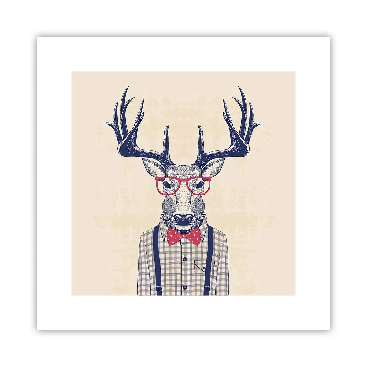 Plakat - Zabawna ekstrawagancja - 30x30 cm