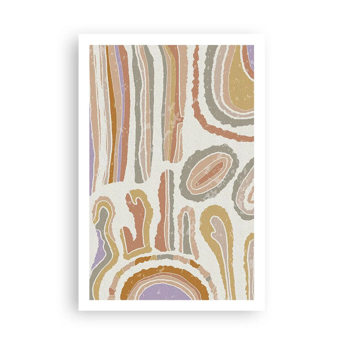 Plakat - Barwne przekroje - 61x91 cm