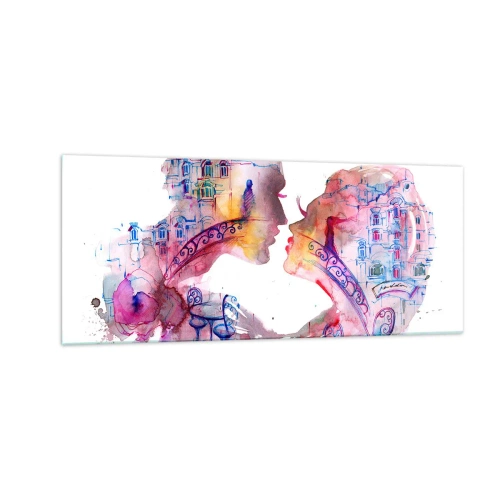 Obraz na szkle - Tajemny most westchnień - 100x40 cm