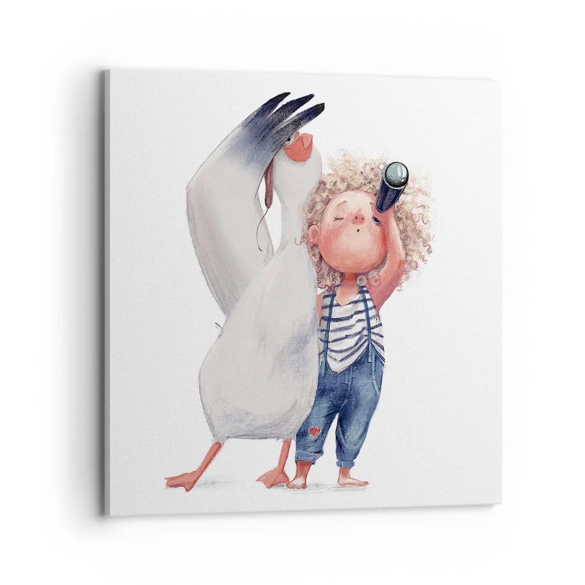 Obraz na płótnie - Plan wielkiej podróży - 70x70 cm