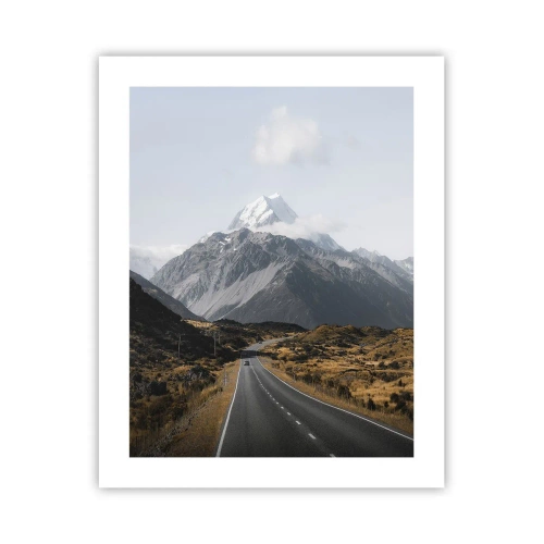 Plakat - Droga do serca gór - 40x50 cm