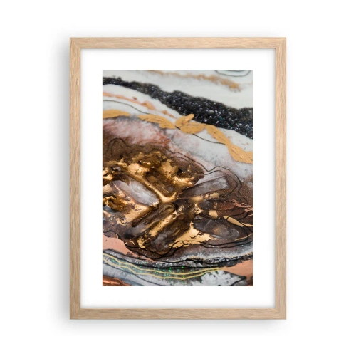 Plakat w ramie jasny dąb - Żywioł ziemi - 30x40 cm