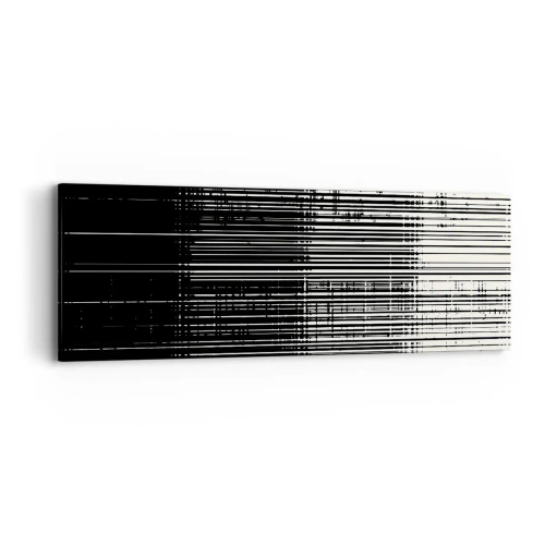 Obraz na płótnie - Fale i drgania - 90x30 cm