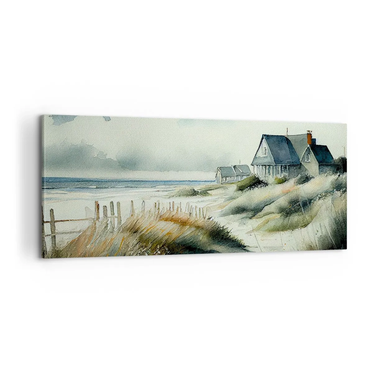 Obraz na płótnie - Z dala od zgiełku - 100x40 cm