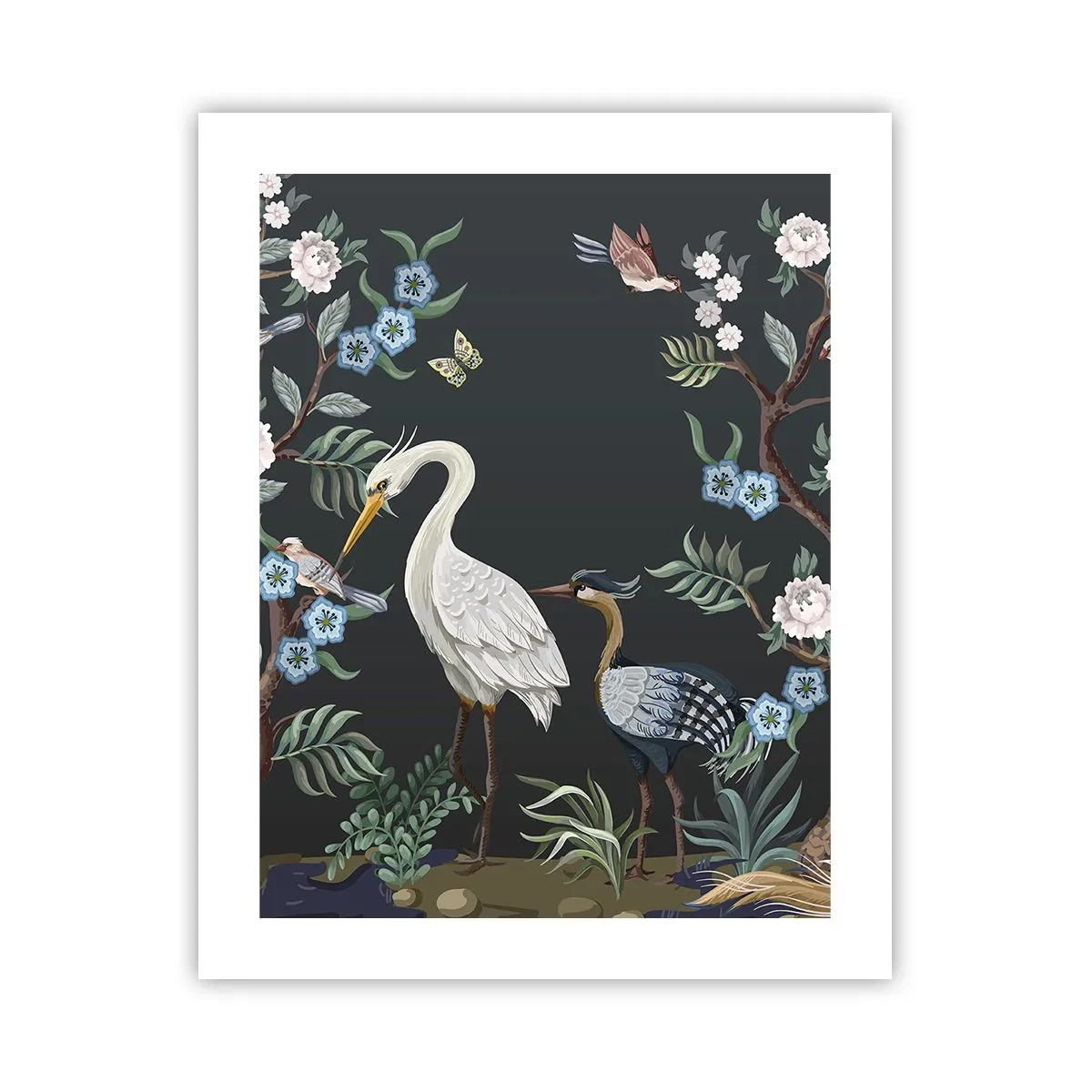Plakat - Ptasia parada - 40x50 cm
