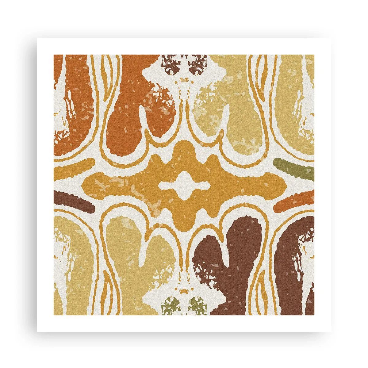 Plakat - Abstrakcja sentymentalna - 60x60 cm