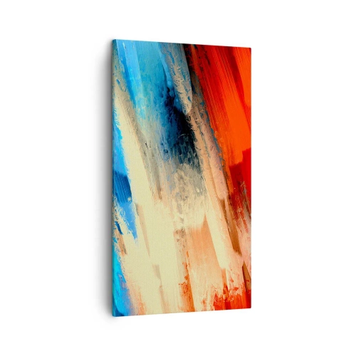 Obraz na płótnie - Kaskada barw - 45x80 cm