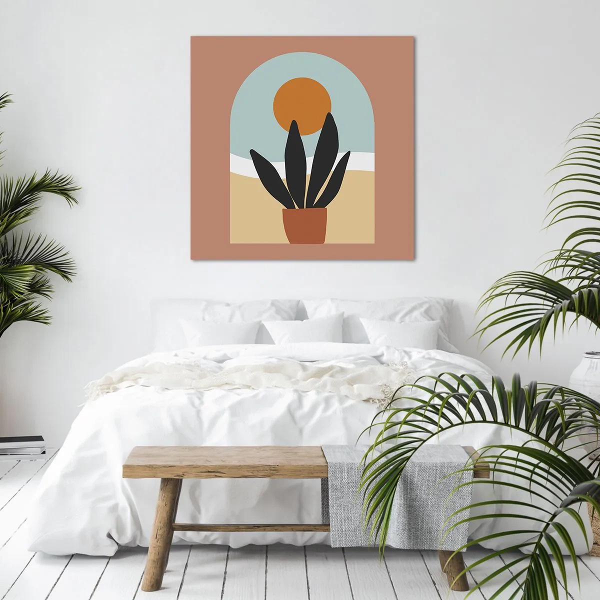 Obraz na płótnie - Drobne radości - 40x40 cm