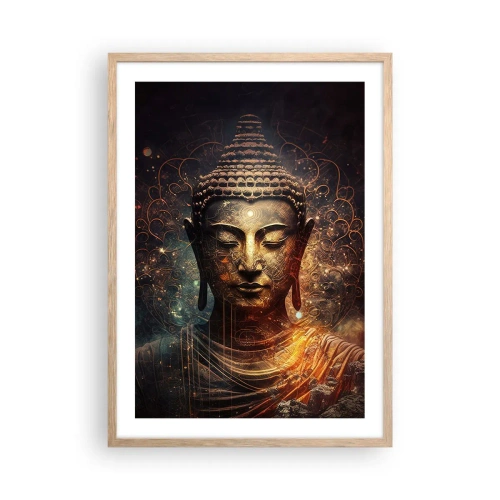 Plakat w ramie jasny dąb - Duchowa równowaga - 50x70 cm