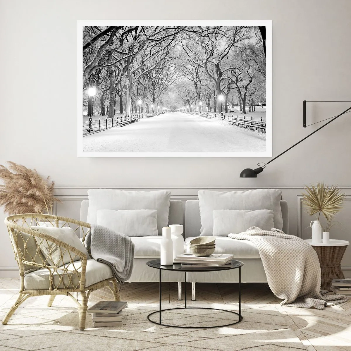 Plakat - Cztery pory roku – zima - 91x61 cm