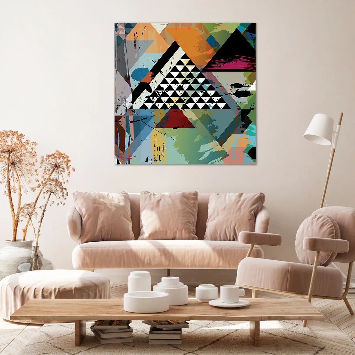 Obraz na płótnie - Jakie to proste - 50x50 cm