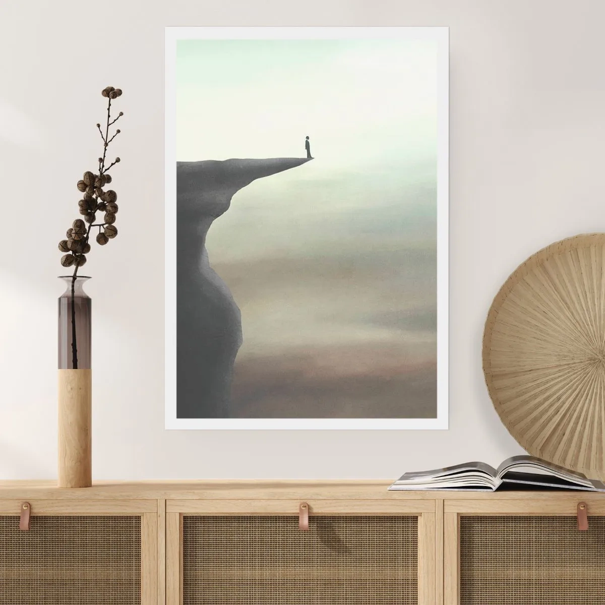 Plakat - Do góry, oczywiście! - 30x40 cm