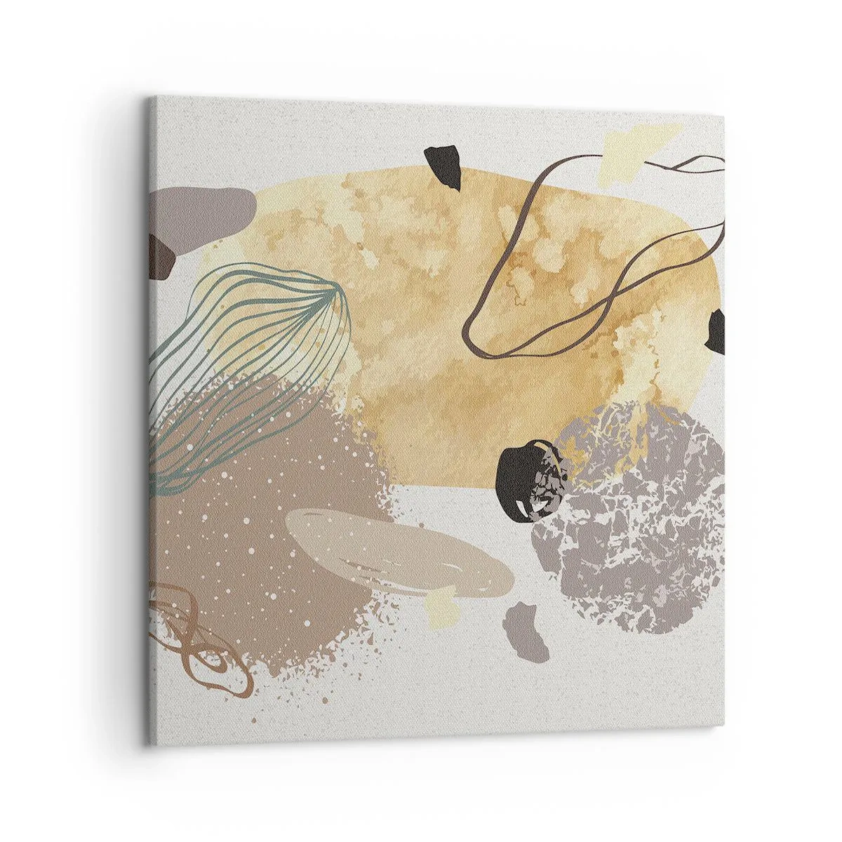 Obraz na płótnie - Plumkologia stosowana - 50x50 cm