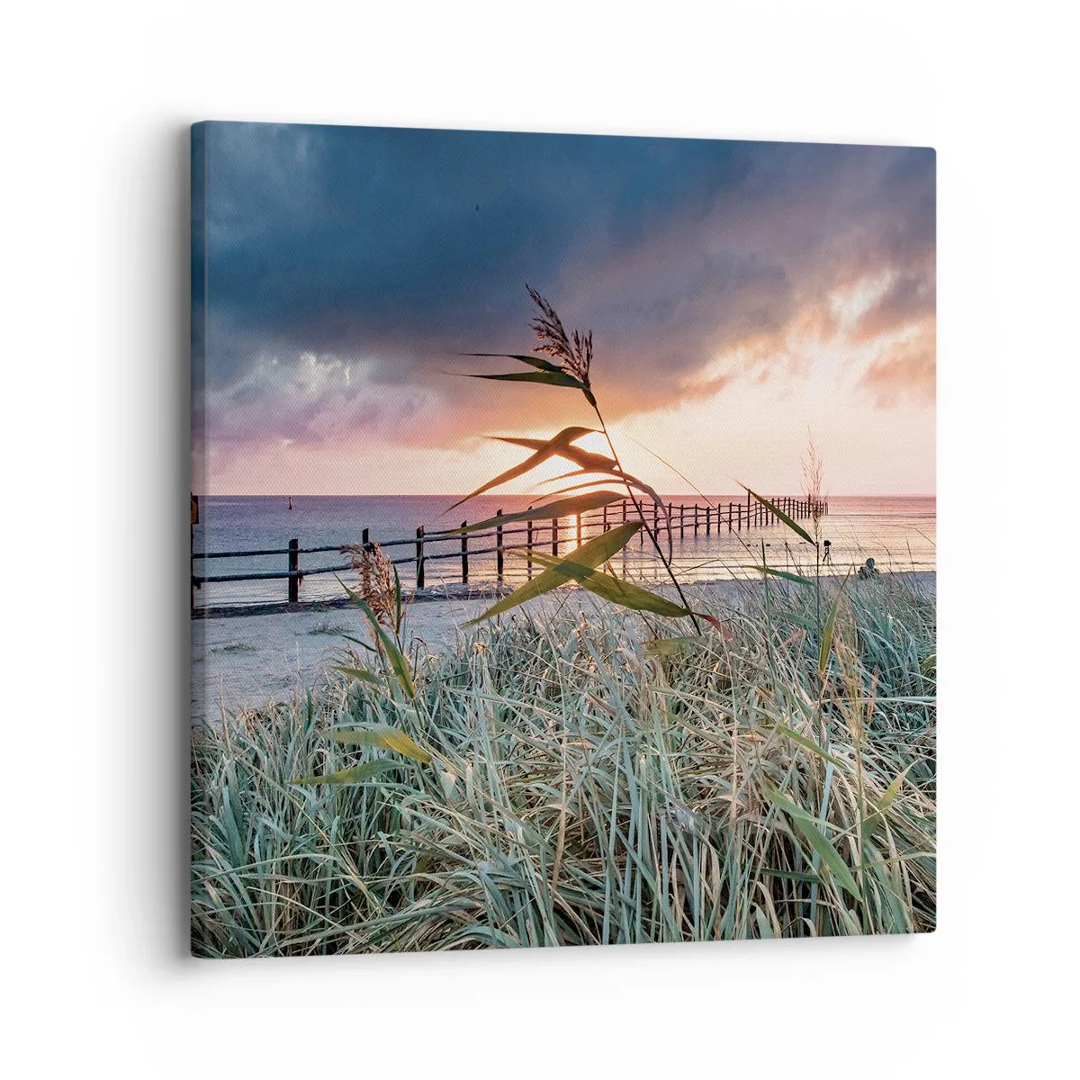 Obraz na płótnie - Nie przemija z wiatrem - 30x30 cm