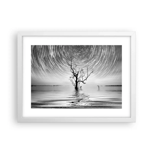 Plakat w białej ramie - Symfonia natury - 40x30 cm