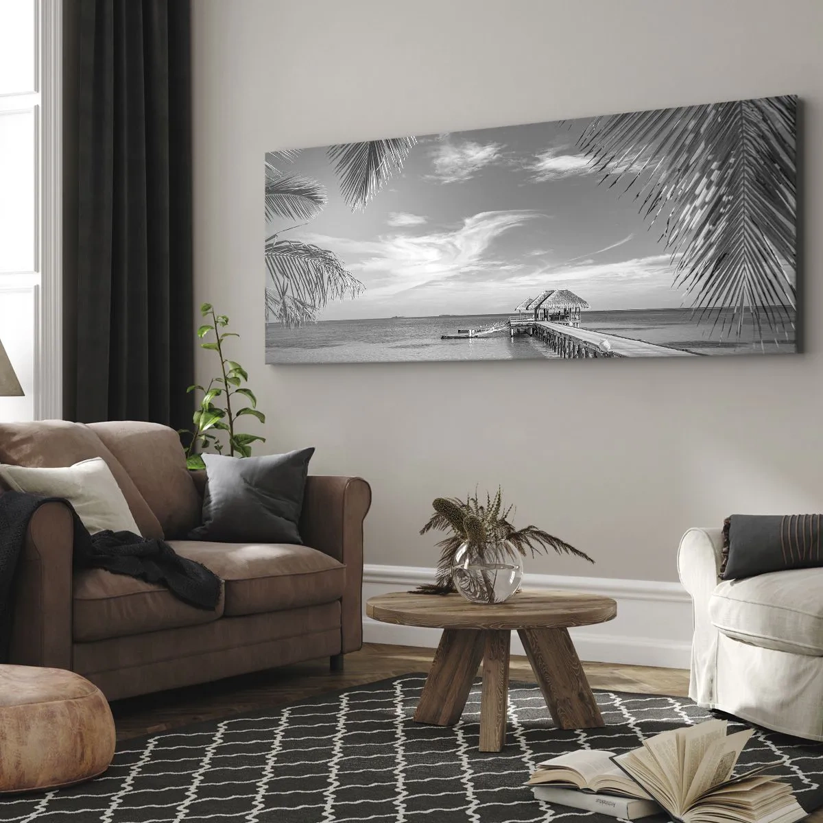 Obraz na płótnie - Wspomnienie czy marzenie? - 100x40 cm