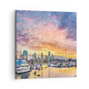 Obraz na płótnie - Miasto tysiąca żeglarzy - 50x50 cm