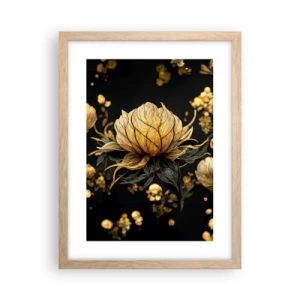 Plakat w ramie jasny dąb - Subtelna kruchość - 30x40 cm