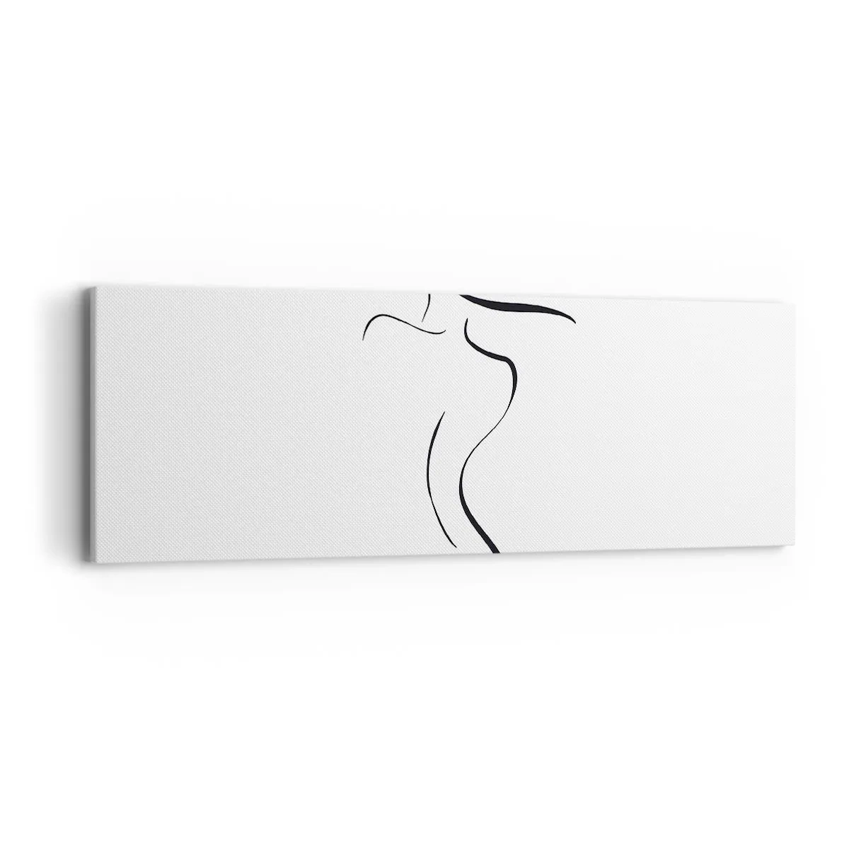 Obraz na płótnie - Nieuchwytna jak fala - 90x30 cm