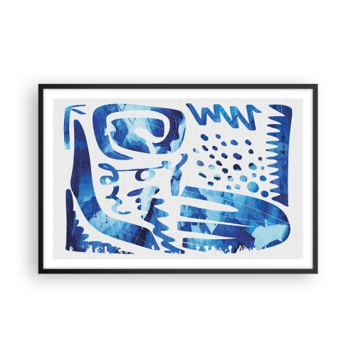 Plakat w czarnej ramie - Powrót do korzeni - 91x61 cm