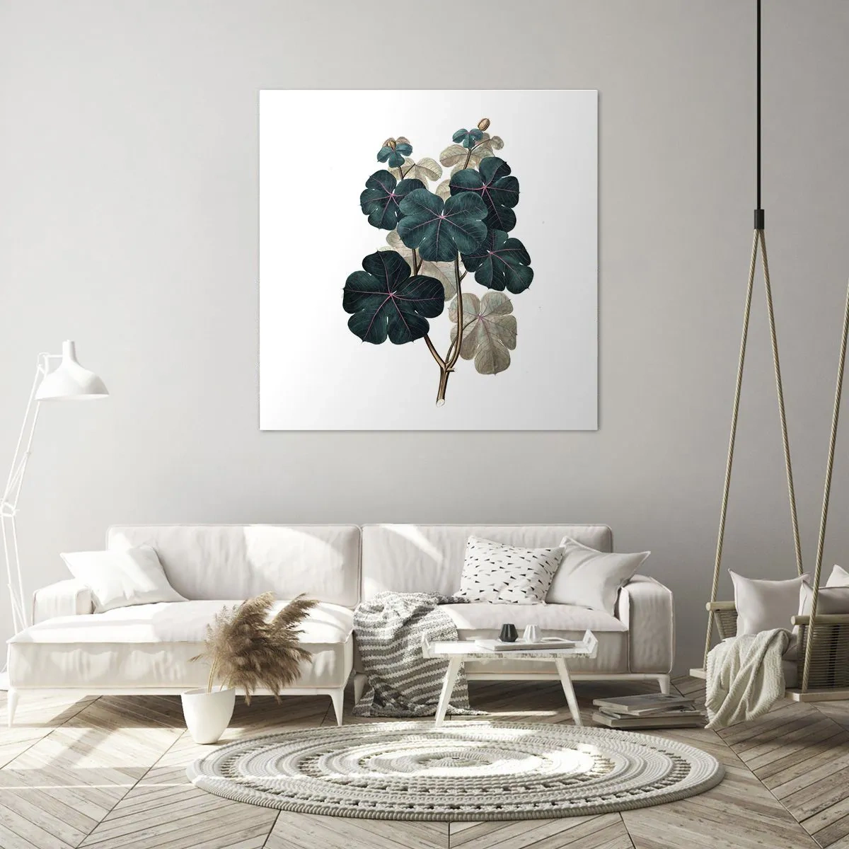 Obraz na płótnie - Ze starego zielnika - 70x70 cm