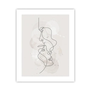 Plakat - Splątani w uścisku - 40x50 cm