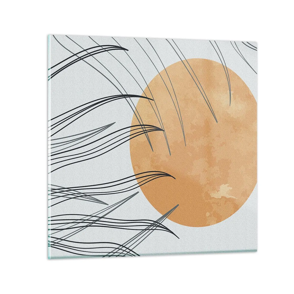 Obraz na szkle - Zawsze ku słońcu - 30x30 cm