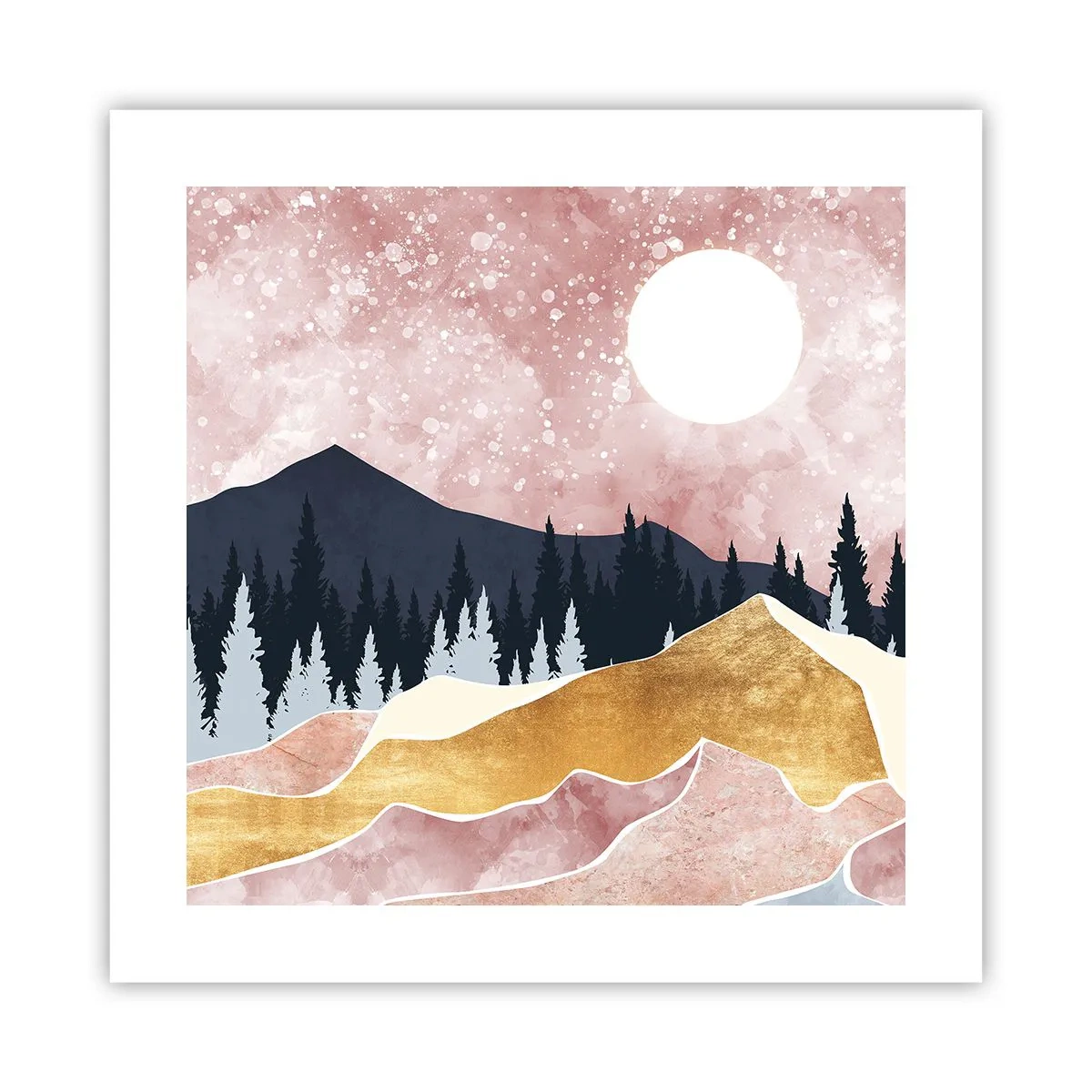 Plakat - Nocna straż - 40x40 cm