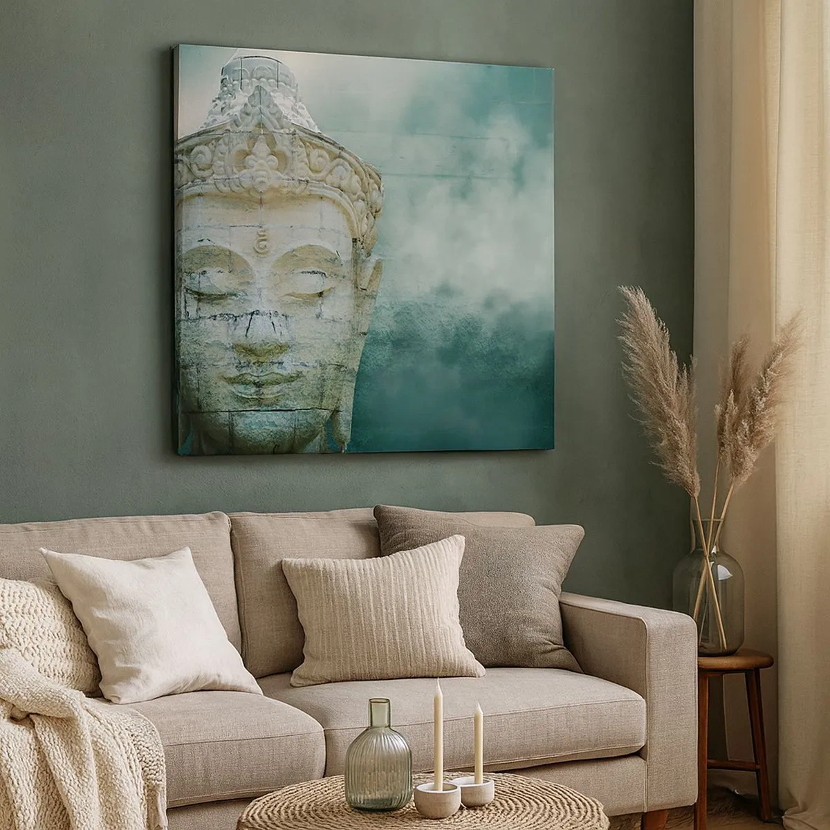 Obraz na płótnie - Poszukując światła - 30x30 cm