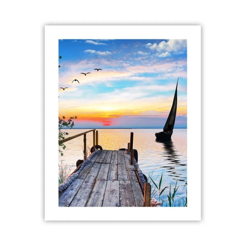 Plakat - Dobry wieczór - 40x50 cm