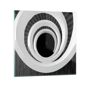 Obraz na szkle - Do istoty rzeczy - 50x50 cm