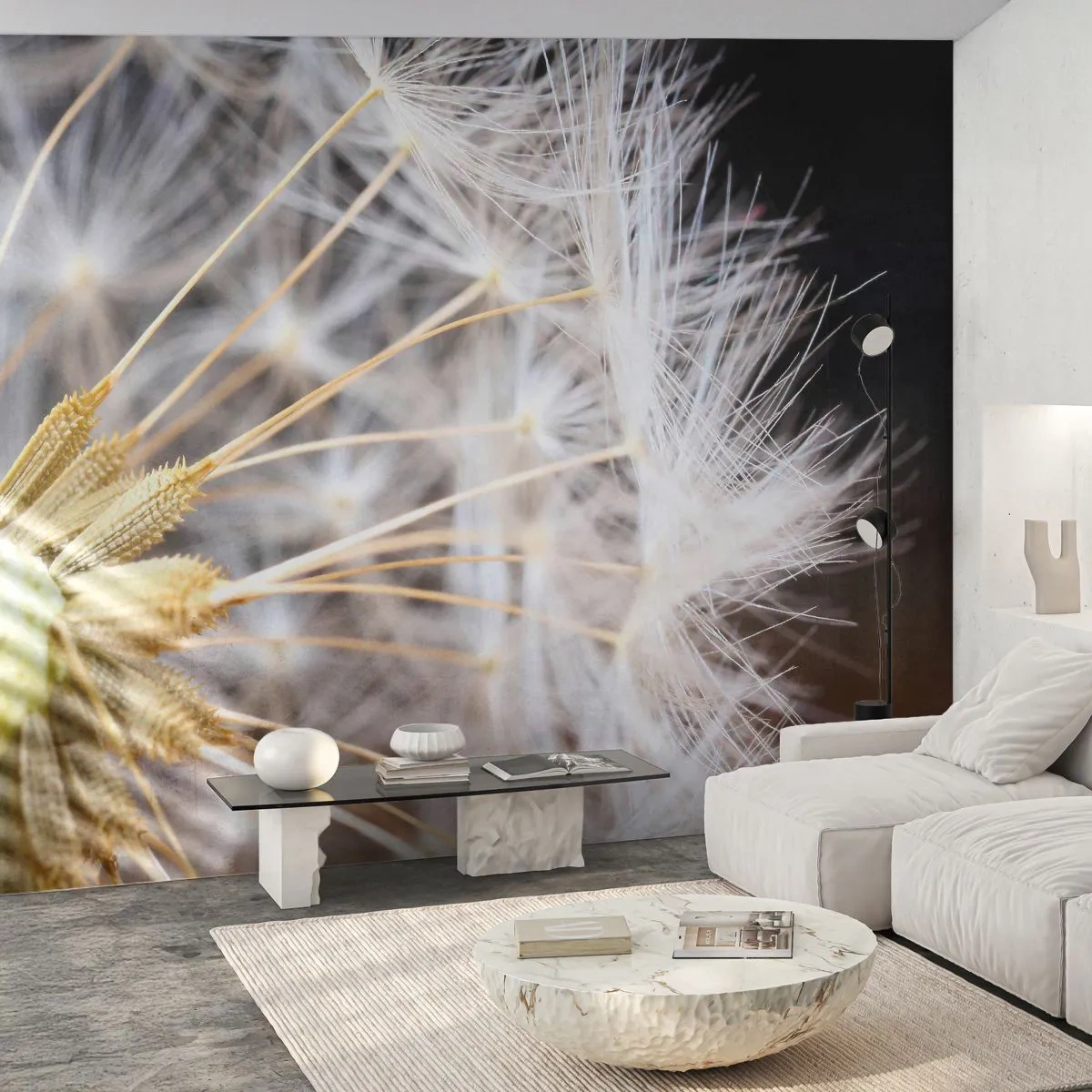 Fototapeta Premium Canvas - Tuż przed odlotem - Kwiat, Roślina, Natura - 250x175 cm