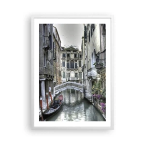 Plakat w białej ramie - Od wieków w cichej zadumie - 50x70 cm