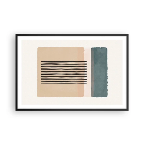 Plakat w czarnej ramie - Wszystko w porządku - 91x61 cm