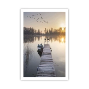 Plakat - Wrócę za jakiś czas - 61x91 cm