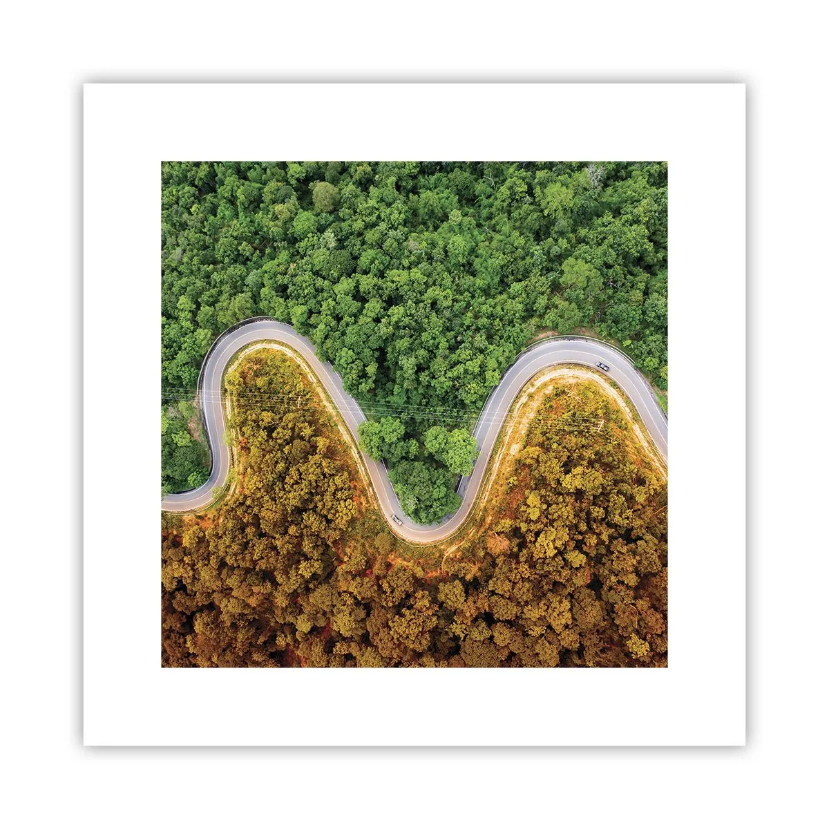 Plakat - Granice i przełomy - 30x30 cm