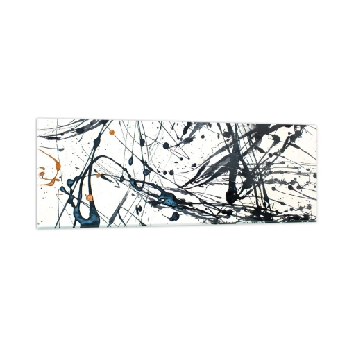 Obraz na szkle - Z sensem czy bez sensu? - 90x30 cm