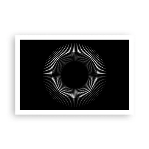 Plakat - Czarne Słońce - 91x61 cm