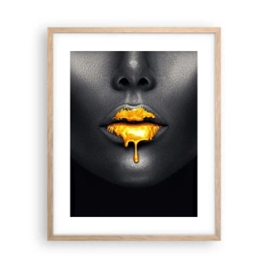 Plakat w ramie jasny dąb - Złotousta - 40x50 cm